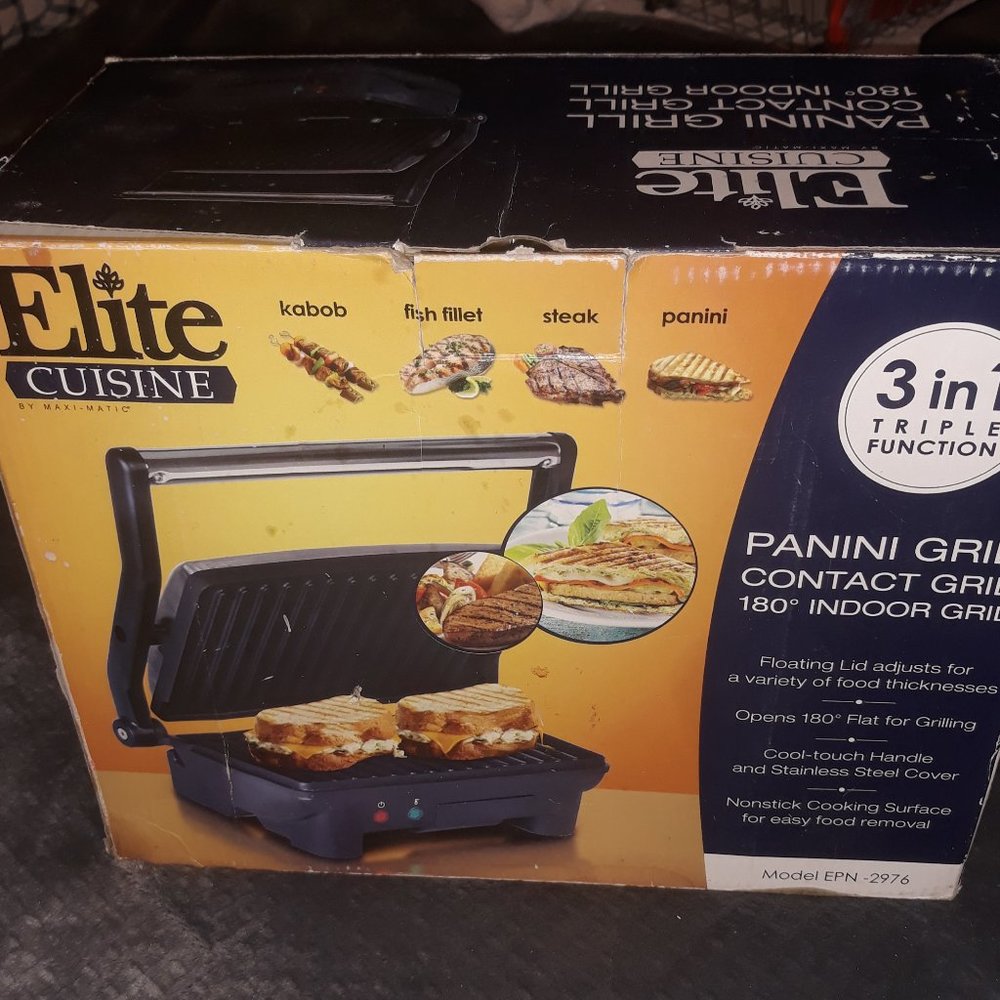3 in 1 Panini grill